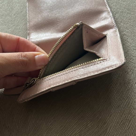 FURLA MINI WALLET IN BLUSH PINK - Picture 8 of 10